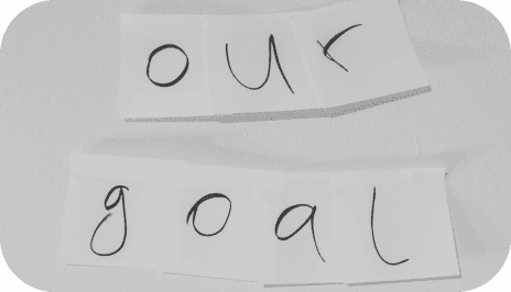 our goal 메모지